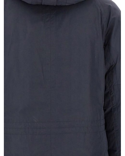 Peuterey Blue Zoan Mfc Hooded Parka for men