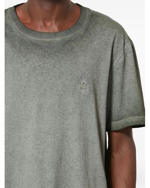 Isabel Marant Gray 'Honore' T-Shirt for men