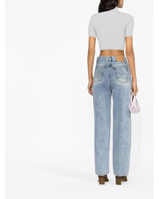Eytys Blue Benz Straight-leg Jeans