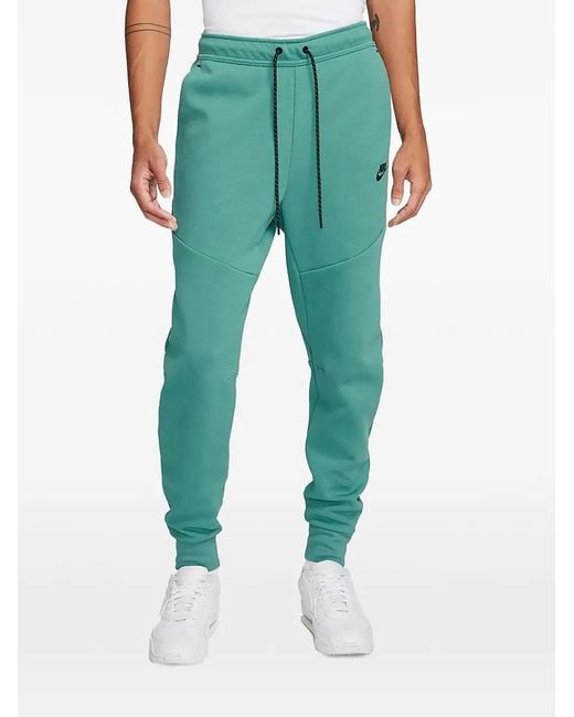 Nike Green Drawstring Track Pants for men