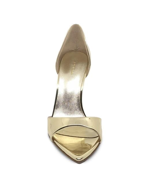 Le Silla Metallic Shirley Point-Toe Sandals