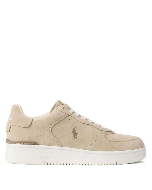 Polo Ralph Lauren Multicolor Suede Low-Top Lace-Up Sneakers for men