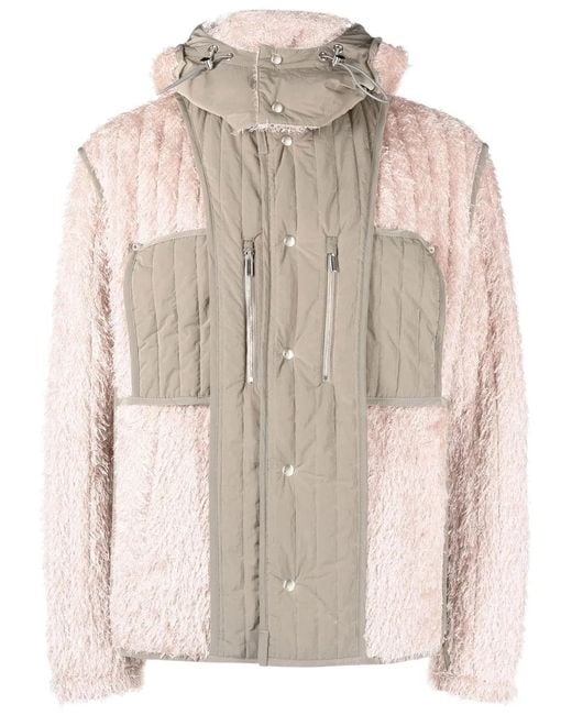 Craig Green Natural Reversible Quilted Jacket for men
