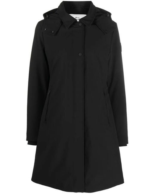 Parka Con Capucha Woolrich de color Black