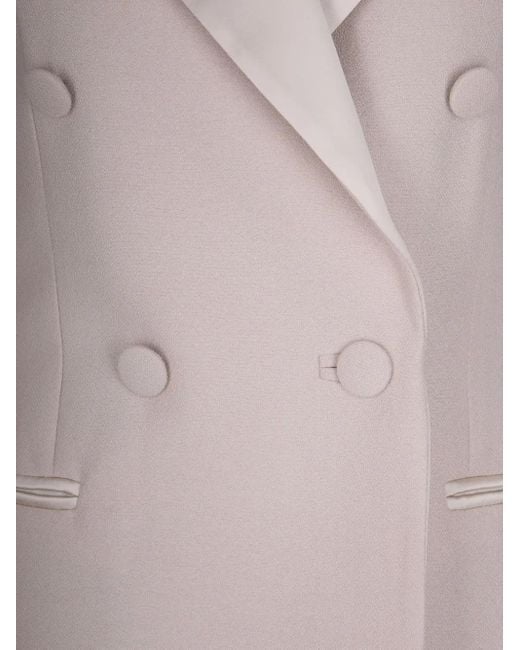Marella Pink Double-Breasted Jacket