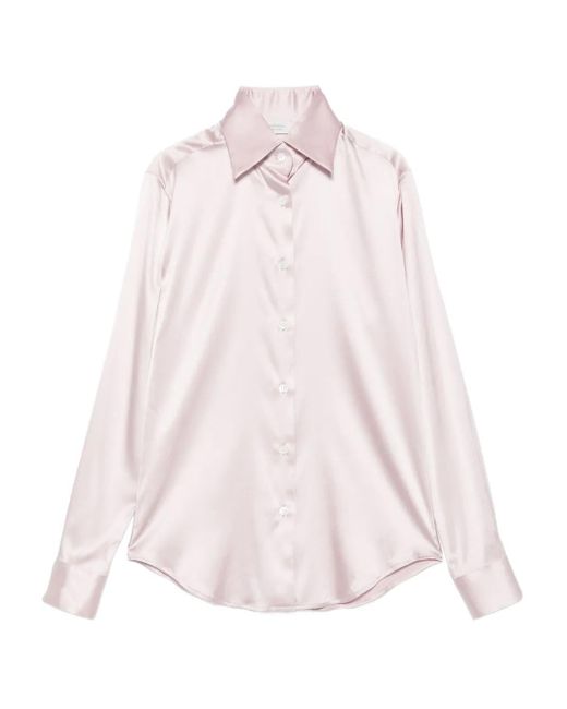 Mazzarelli ロングスリーブ シャツ Pink