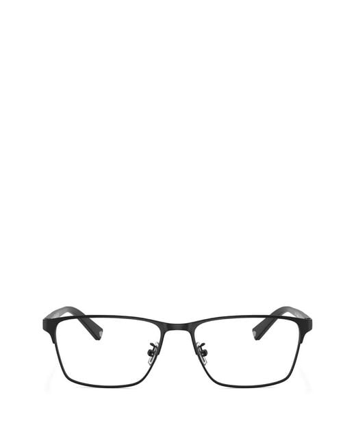 COACH Brille Mit Eckigem Gestell in Black für Herren