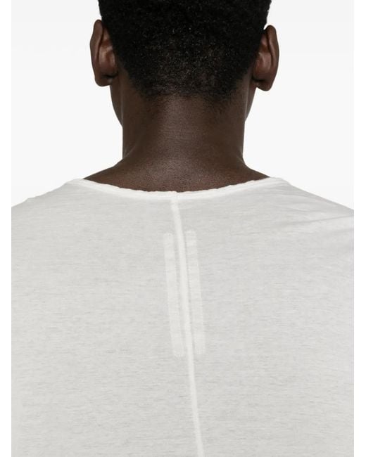Rick Owens White Strap T-Shirt for men