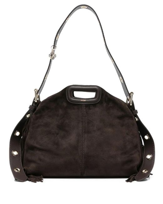 Maje Black Mini Miss M Shoulder Bag