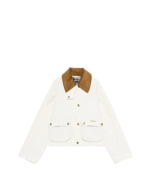Chaqueta Beadnell Barbour de color White