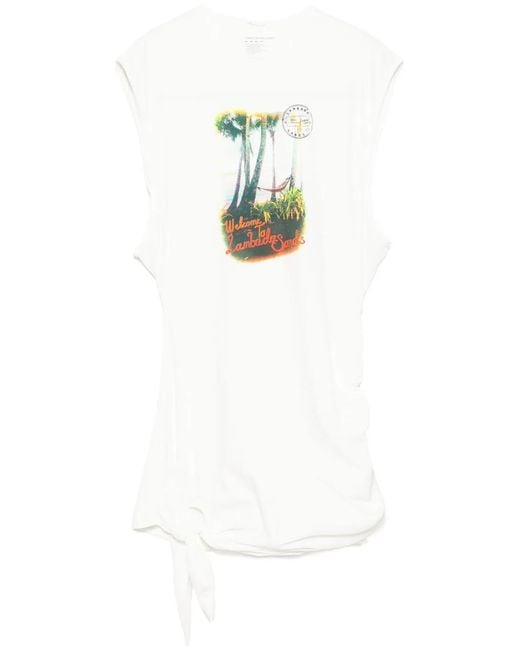 Christopher Esber White Lambada Sands Dress