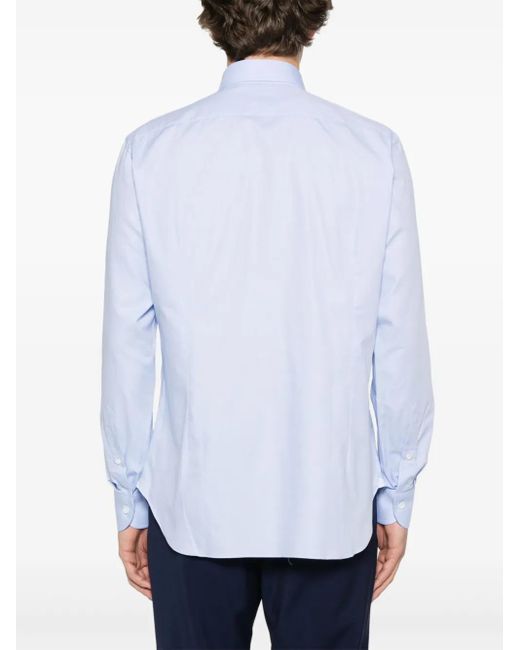 メンズ Sartorio Napoli コットン シャツ White