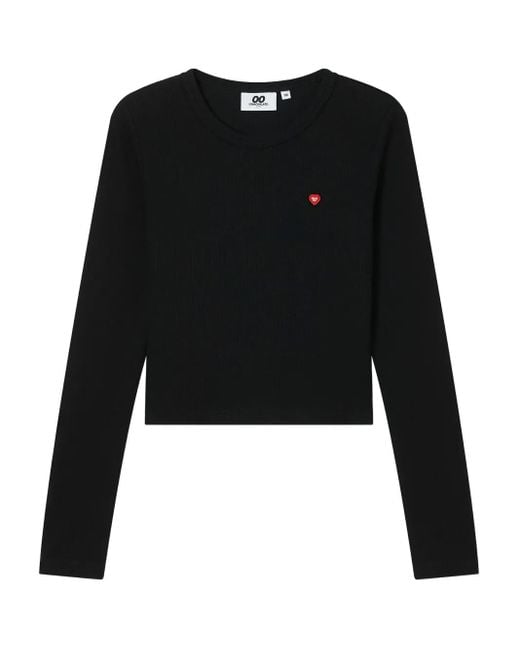 Chocoolate リブ Tシャツ Black
