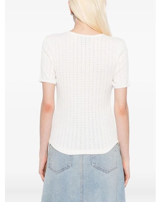 A.P.C. White Livia T-Shirt