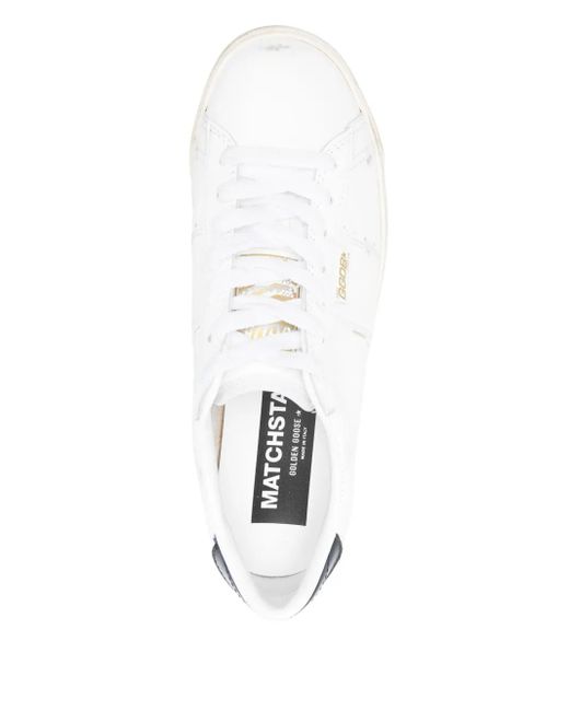 Golden Goose Deluxe Brand White Matchstar Sneakers