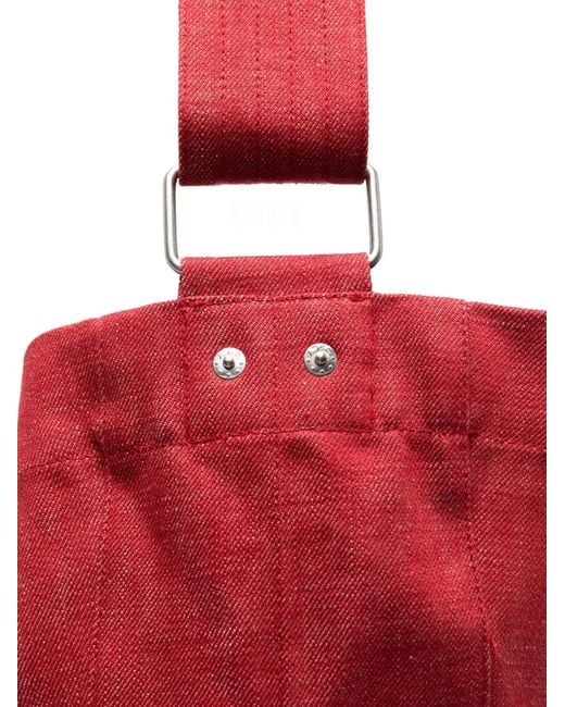 Borsa Tote Journal di A.P.C. in Red