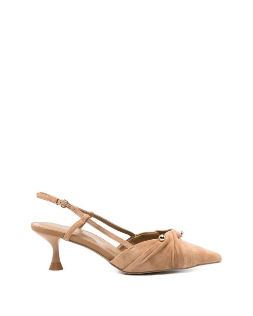 Apepazza Natural Suede Pumps