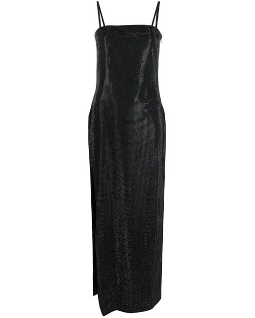 Blugirl Blumarine Black Square-Neck Sleeveless Dress