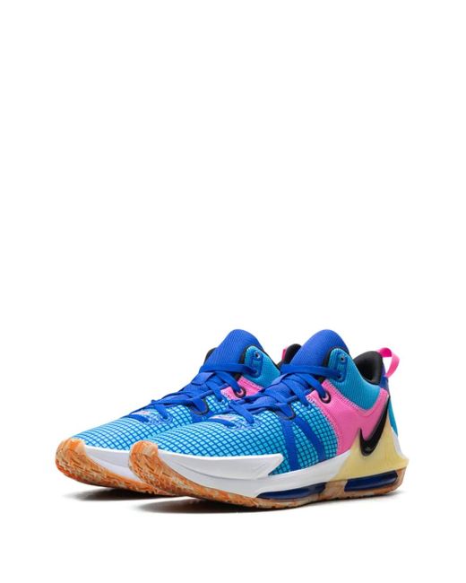 Nike Blue Lebron Witness Sneakers for men