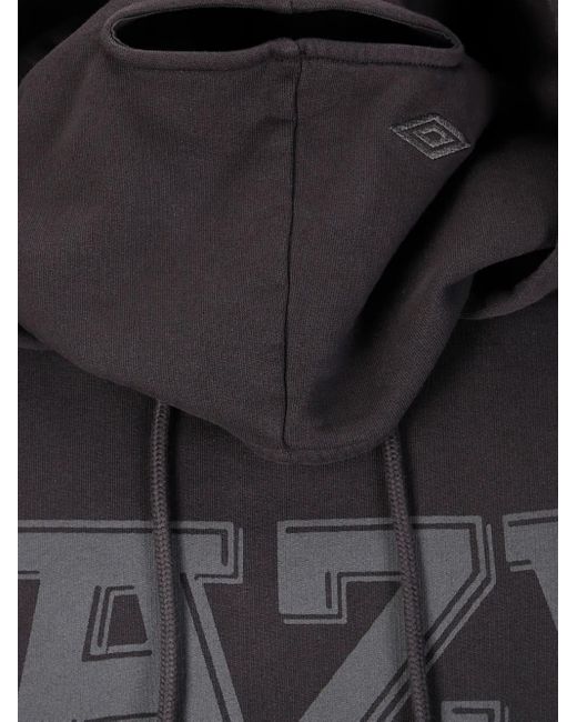 Umbro Gray Lazy Mask Hoodie for men