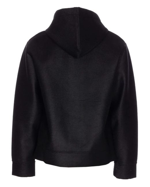 A.P.C. Black Zip-Front Hoodie