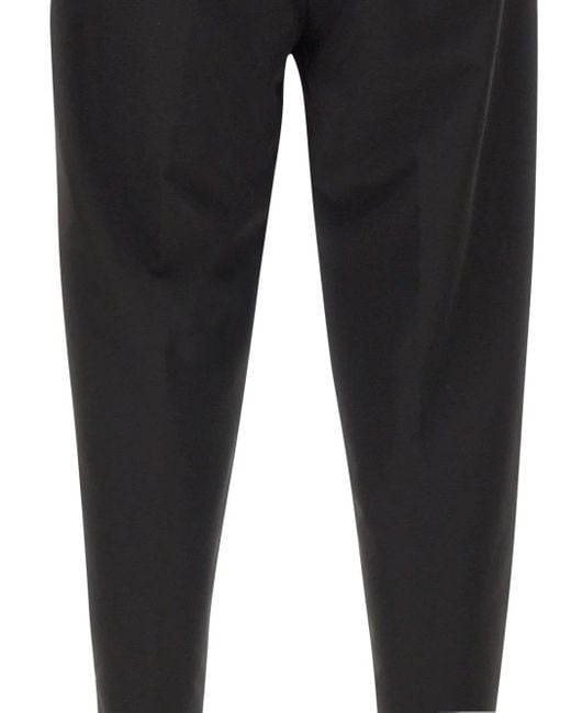Pantaloni Plissé Con Coulisse di Boss in Black da Uomo