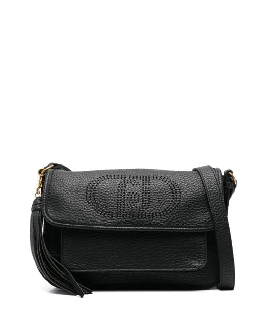 Liu Jo ロゴ ショルダーバッグ Black