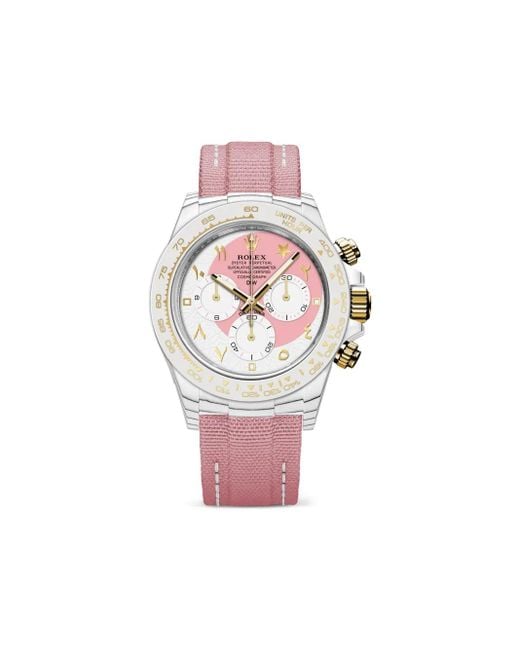 DiW (Designa Individual Watches) Pink Customised Daytona Ramadan Ms 40Mm