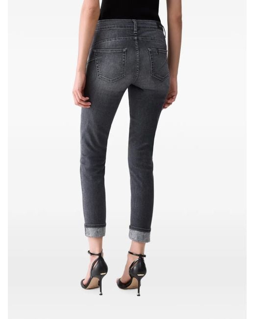 Liu Jo Blue Skinny Jeans With Embellishments