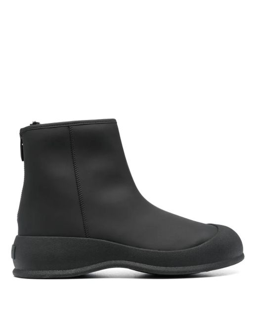 Bally Black Guard Matte Ankle Boots for men