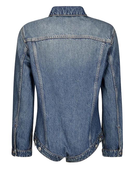 Coperni Blue Cotton Denim Jacket