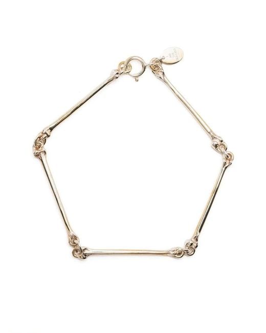 TAKAHIROMIYASHITA The Soloist Metallic Bar-Link Chain Bracelet
