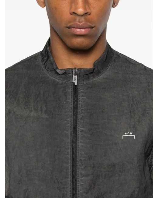 Giacca Form Con Zip di A_COLD_WALL* in Black da Uomo