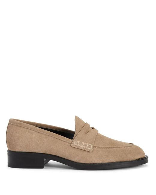 Giuseppe Zanotti Brown Faridha Loafers