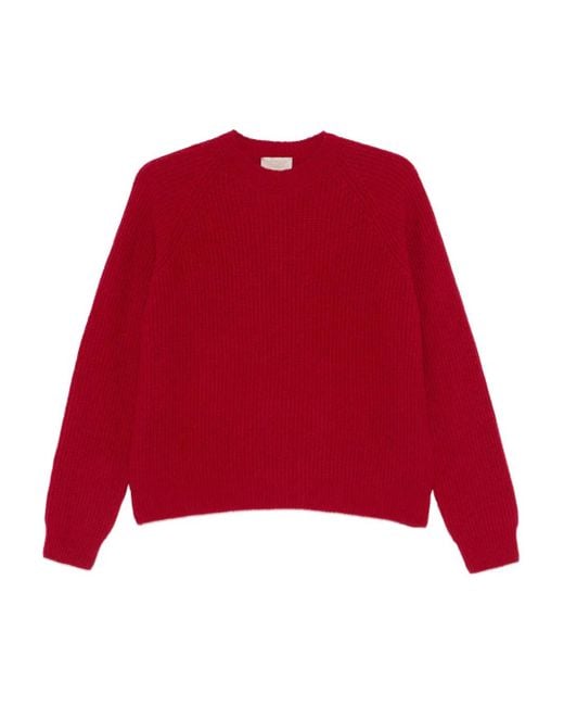 John Smedley Red Lylla Pullover
