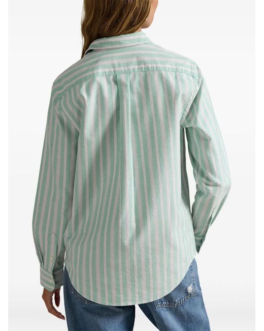 Chemise Boutonnée À Rayures Polo Ralph Lauren en coloris Blue