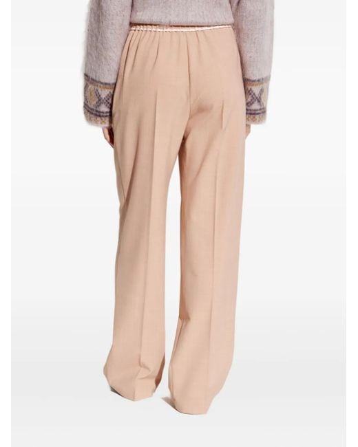 Forte_forte Natural Pleated Trousers