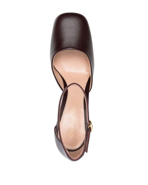 105mm Gianvito Leather Pumps