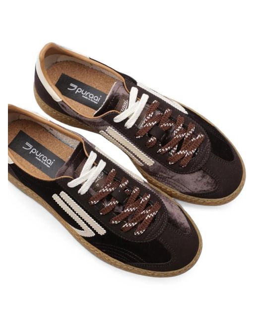 PURAAI Brown Xs Sneakers