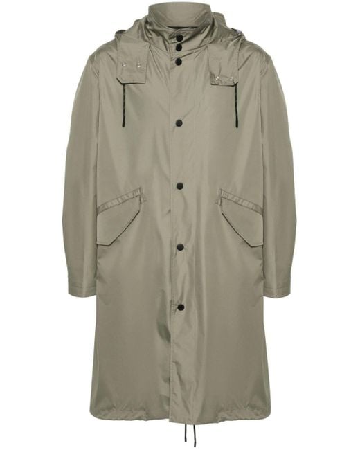 Parka lungo anthony di A.P.C. in Gray da Uomo