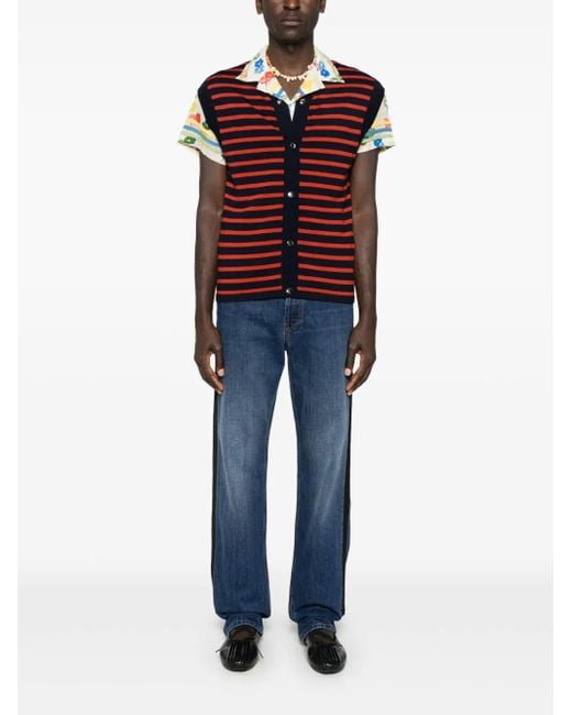 Wales Bonner Blue Echo Jeans for men