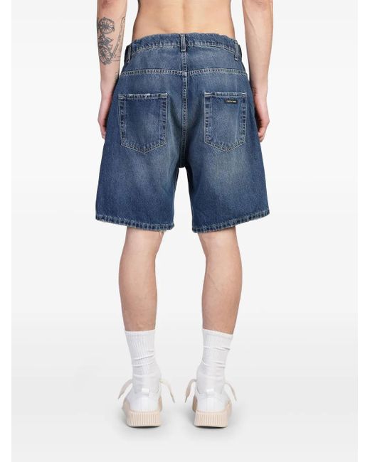 State of Order Shorts Met Logopatch in het Blue voor heren