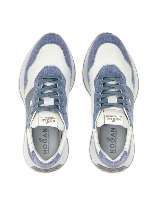 Hogan H641 Low-top Sneakers in het Blue