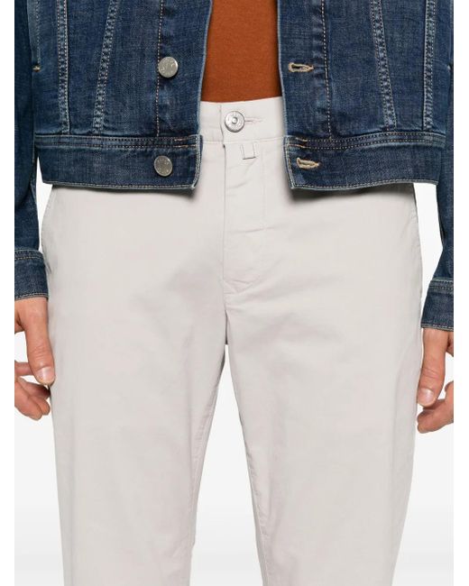 Jacob Cohen White Bobby Trousers for men