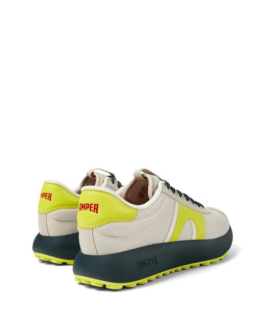 Camper Green Pelotas Athens Mesh Sneakers for men