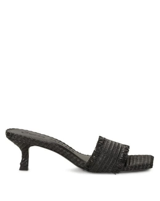 Mules Ada Con Frange di Cult Gaia in Black