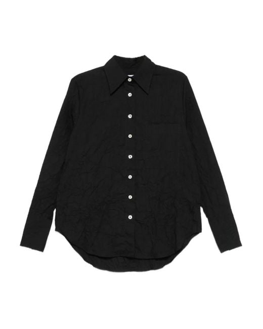 Camicia Con Bottoni di AMISH in Black