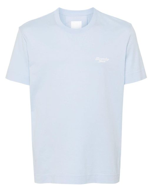 Givenchy Blue 1952 Cotton T-shirt for men