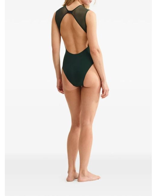 Eres Green Unique One-Piece Swimsuit