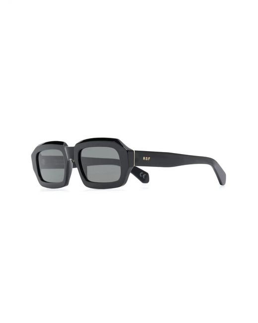 Retrosuperfuture Black Fantasma Geometric-Frame Sunglasses